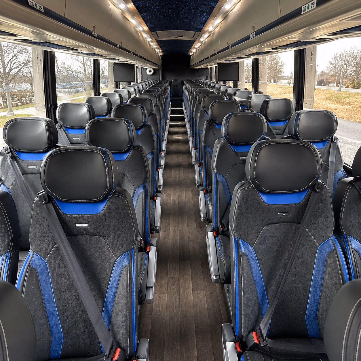 casa grande charter bus interior gallery