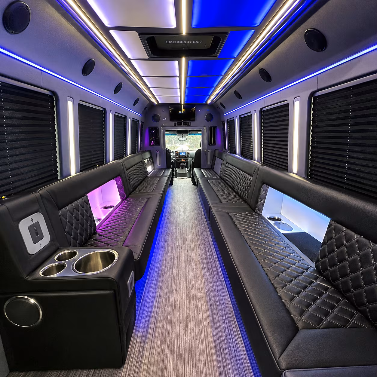 casa grande party bus rentals inside